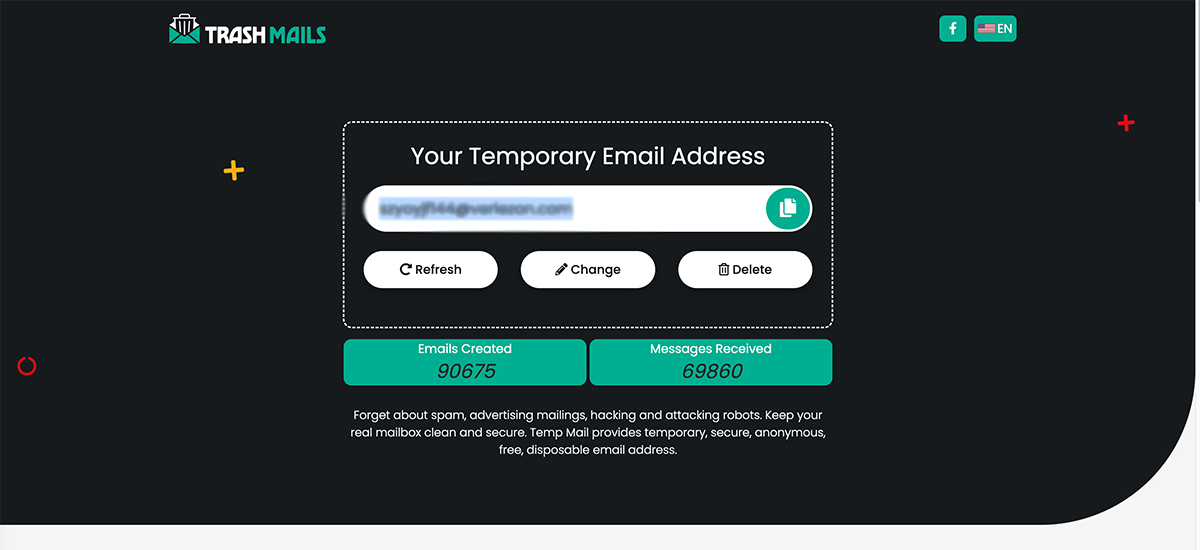 What is a disposable temporary email?